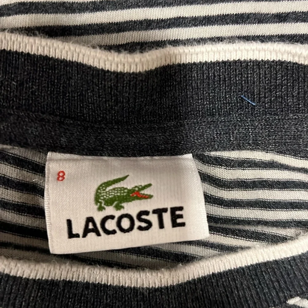 Lacoste Stripe Long Sleeve Tee - Picture 10 of 11